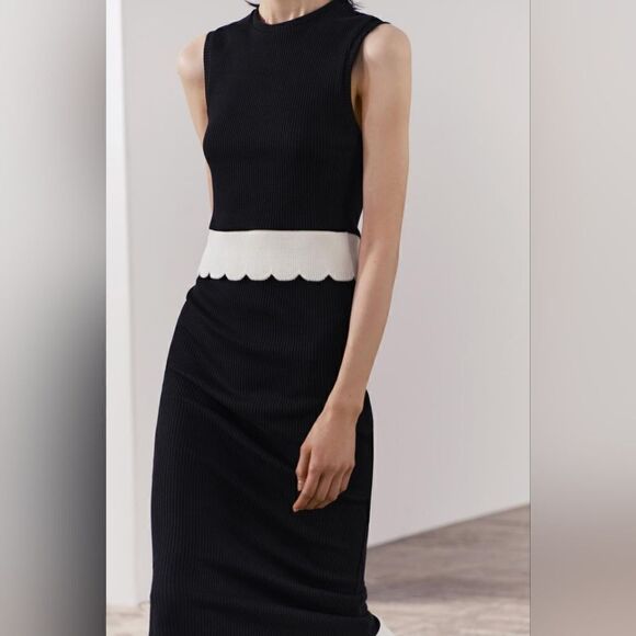 ZARA MIXED SKIRT - Picture 4 of 8